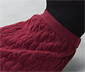 Strickrock, rot