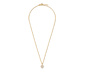 585 Gold-Kette mit 22 Brillanten, Stern