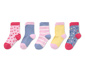 5 Paar Socken aus Bio-Baumwolle, mehrfarbig