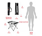 Camping-Textil-Klapptisch