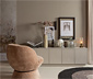 BePureHome Drehsessel »Shuffle«, natur