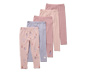 5 Kinder-Leggings, Prinzessin