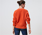 Strickpullover, orange