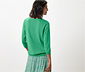 Feinstrickpullover mit Seide