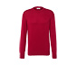 Pullover mit Rundhalsausschnitt, rot