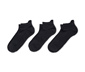 3 Paar Unisex-Profi-Laufsocken, schwarz