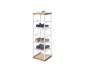 Schmales Schuhregal