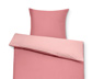 Tencel™-Baumwoll-Bettwäsche, Übergröße, rosé