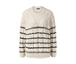 Gestreifter Strickpullover