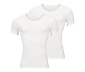 2 Qualitäts-Feinripp-Unterhemden mit kurzem Arm