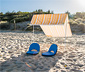 Westmann Strand-Sonnensegel, gelb
