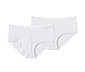 2 Pantys, weiß