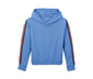 Cropped-Hoodie, hellblau