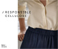 NAH/STUDIO Bluse | Eco-Viskose, creme