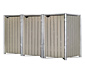 Mülltonnenbox, Nadelholz, 3x 240 l
