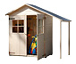 WEKA Garten- und Terassenschrank mit Anbaudach »351 Gr.B«, 14 mm