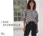 NAH/STUDIO Print-Bluse | Bio-Baumwolle