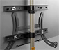 ONE FOR ALL TRIPOD-TV-Halterung »WM7471«, Nussbaum und Gun-Metal
