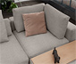 Ecksofa »Tarek«, links, platingrau