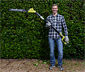 RYOBI 18 V Akku-Teleskop-Heckenschere (ohne Akku und Ladegerät)