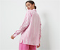 Gestreifte Bluse, rosa