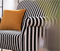 Küchensofa »Juuma«, schwarz-weiß gestreift