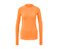Langarm-Funktionsshirt, neonorange