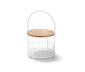 Etagere mit Brotkorb