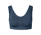 Seamless-Bustier, blau