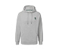 Hoodie, grau meliert
