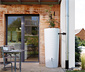 Garantia 2-in-1-Regentonne-Komplett-Set, ca. 350 l, arctic