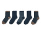 5 Paar Kinder-Socken, gestreift