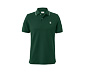 Piqué-Poloshirt, dunkelgrün
