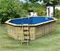 Karibu Gartenpool-Set »Modell 4«, ca. 610 x 400 cm