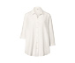 Piqué-Jerseybluse, cremeweiß
