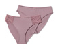 2 Slips, roséfarben