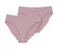 2 Seamless-Pantys, roséfarben