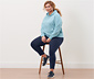 Hoodie, hellblau