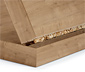 Regalmodul »Flemming«, ca. 37,5 x 37,5 cm, mit 2 Schubladen, Eichendekor