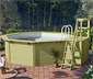 Karibu Gartenpool-Set »Modell 1« inkl. Terrasse, ca. 480 x 400 cm