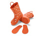Gummistiefel, Blumen-Alloverprint