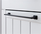 Highboard »Jelda«, matt weiß und Eiche-Dekor