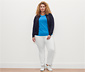 Colored Denim »Fit Emma«, cremeweiß