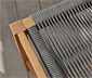 Hocker »Lenja« mit Textilgeflecht