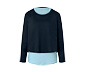 2-in-1-Langarm-Sportshirt