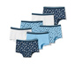 7 Mädchen-Pantys, blau
