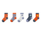 5 Paar Kinder-Socken, Blumen