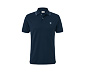 Piqué-Poloshirt, navy