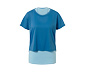 2-in-1-Kurzarm-Sportshirt, blau