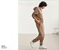 NAH/STUDIO Jogginghose | nachhaltige Baumwolle, hazelnut
